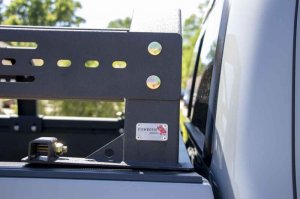 Jeep Gladiator Truck Bed Rack - Fishbone Offroad - Half Height Tackle Rack - Black - 2020+