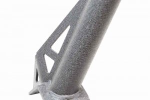 Jeep Gladiator Front Winch Bumper - Fishbone Offroad - Stubby, Raised Tube Winch Guard - Black Powdercoat - 2020+