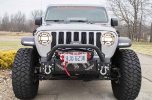 Jeep Gladiator Front Bumper - Fishbone Offroad - Barracuda Bull Bar - 2020