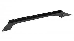 Jeep Wrangler JK Rocker Guard - Fishbone Offroad - Scale Armor - Gloss Black - `07-`18