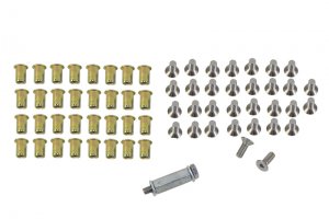 Jeep Wrangler JK Rocker Guard - Fishbone Offroad - Scale Armor - Gloss Black - `07-`18