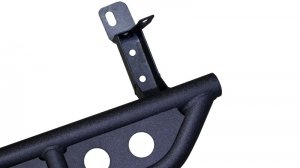 Jeep Gladiator Side Steps - Fishbone Offroad - Step Sliders - Black textured powder coat - 2020+