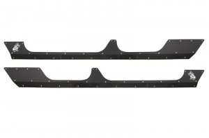 Jeep Gladiator Body Armor - Fishbone Offroad - Scale Armor - Gloss Black - 2020+