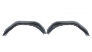 Jeep Gladiator Fenders - Rear - Fishbone Offroad - Steel Tube - Black textured powder coat - 2020