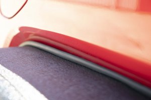 Jeep Gladiator Fender Flares - Rear - Fishbone Offroad - Steel Tube - Black textured powder coat - 2020+