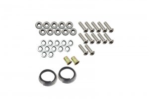 Jeep Gladiator Fender Flares - Rear - Fishbone Offroad - Steel Tube - Black textured powder coat - 2020+