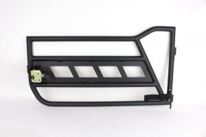 Jeep Wrangler JK Tube Doors - Front - Fishbone Offroad - Black - `07-`18