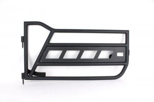 Jeep Wrangler JK Tube Doors - Front - Fishbone Offroad - Black - `07-`18