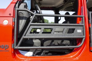 Jeep Gladiator Tube Doors - Front + Rear - Fishbone Offroad - Black Textured - 2020