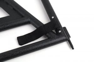 Jeep Gladiator Tube Doors - Front + Rear - Fishbone Offroad - Black Textured - 2020