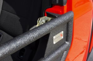 Jeep Gladiator Tube Doors - Front + Rear - Fishbone Offroad - Black Textured - 2020