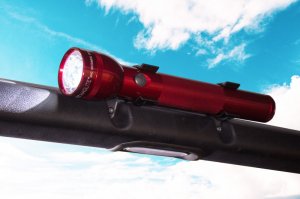 Jeep Wrangler JL Flashlight Holder - Rear - Fishbone Offroad - Black - 2018