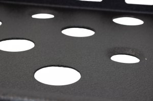 Jeep Wrangler JL Interior Storage Rack - Fishbone Offroad - Black - 2018