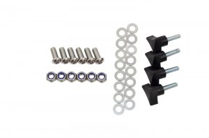 Jeep Wrangler JL Interior Storage Rack - Fishbone Offroad - Black - 2018