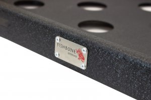 Jeep Wrangler JL Interior Storage Rack - Fishbone Offroad - Black - 2018