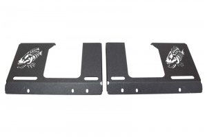 Jeep Wrangler JK Interior Storage Rack - Fishbone Offroad - Black - `07-`18