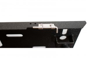 Jeep Wrangler JK Tailgate Table - Fishbone Offroad - Black - `07-`18