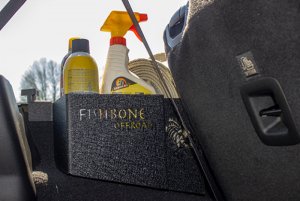 Jeep Wrangler JL Wheel Well Storage - Driver Side - Fishbone Offroad - Black - 2018