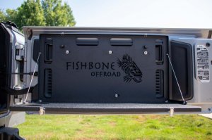 Jeep Wrangler JL Tailgate Table - Fishbone Offroad - Black - 2018
