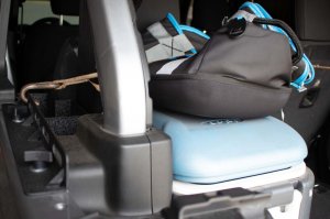 Jeep Wrangler JL Tub Rail Tie Downs - Fishbone Offroad - Black - 2018