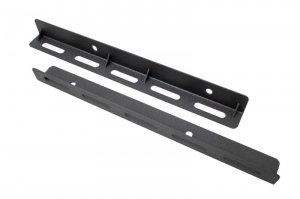 Jeep Wrangler JL Tub Rail Tie Downs - Fishbone Offroad - Black - 2018