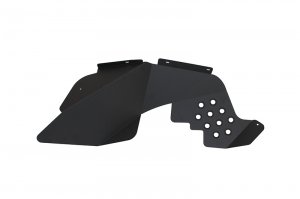 Jeep Wrangler JK Inner Fender Kit - Front + Rear - Fishbone Offroad - Black - `07-`18