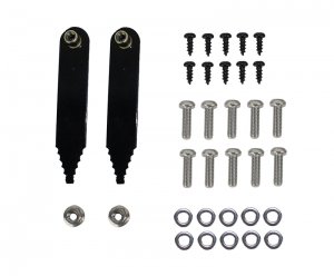 Jeep Wrangler JK Inner Fender Kit - Front + Rear - Fishbone Offroad - Black - `07-`18