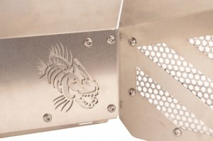 Jeep Gladiator Inner Fender Kit - Rear - Fishbone Offroad - Raw Aluminum - 2020+