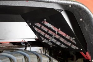 Jeep Gladiator Inner Fender Kit - Rear - Fishbone Offroad - Raw Aluminum - 2020+