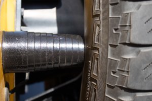 Jeep Wrangler JK Tailgate Bump Stop - Fishbone Offroad - Black - `07-`18