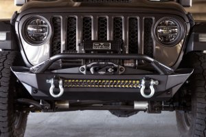 Jeep Gladiator Front Bumper - DV8 Offroad - FS-1 Series Stubby - Black - `07-`23