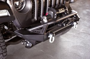 Jeep Gladiator Front Bumper - DV8 Offroad - FS-1 Series Stubby - Black - `07-`23
