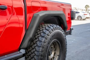 Jeep Gladiator Fender Flares - Front & Rear - DV8 Offroad - Armor - 2019+