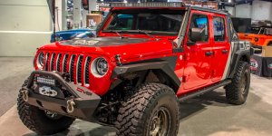 Jeep Gladiator Fender Flares - Front & Rear - DV8 Offroad - Armor - 2019+