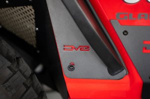 Jeep Gladiator Fender Flares - DV8 Offroad - Slim - Micro-texture black - `20-`23