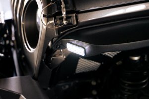 Jeep Wrangler JL Slim Fender Flares - DV8 Offroad - Black - `18-`23