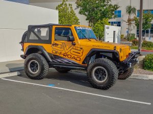 Jeep Wrangler JK - DVE Fenders