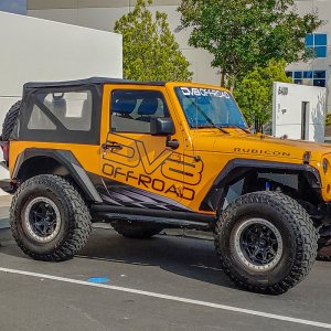 Jeep Wrangler JK - DVE Fenders
