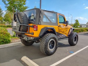 Jeep Wrangler JK - DVE Fenders