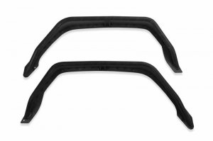Jeep Gladiator Fenders - Rear - Fabtech - Steel Tube - Textured Black - `20-`21
