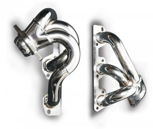 Jeep Wrangler JK Performance Header - Gibson - Stainless - Stainless - 3.8L - `07-`11