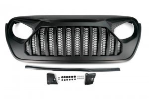 Jeep Gladiator Grill - DV8 Offroad - Angry - Black - 2020+