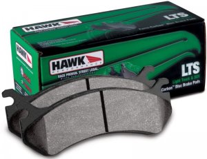 Jeep Wrangler JL Brake Pads - Rear - Hawk Performance - LT Street - 2018
