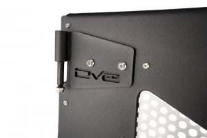 Jeep Gladiator Half Doors w/ Perforated Aluminum Screens - Aluminum - Rear