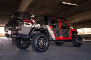 Jeep Gladiator Half Doors - Rear - DV8 Offroad - Spec Series - `18-`22