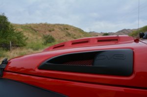 Jeep Wrangler JK Heat Dispersion Hood - DV8 Offroad - Primer Black - `07-`18