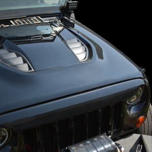 Jeep Wrangler JK Anniversary Replica Hood - DV8 Offroad - 10th Anniversary - `07-`18