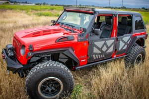 Jeep Gladiator Hood - DV8 Offroad - Heat Dispersion - Matte Black - 2020