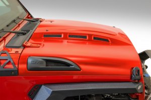 Jeep Gladiator Hood - DV8 Offroad - Heat Dispersion - Matte Black - 2020