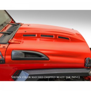 Jeep Gladiator Hood - DV8 Offroad - Heat Dispersion - Matte Black - 2020